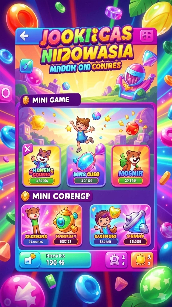rejekigames - Screenshot menampilkan tampilan antarmuka permainan yang menarik.